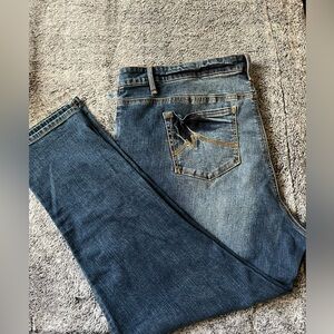 Max Jeans Women's Blue Boyfriend Jeans